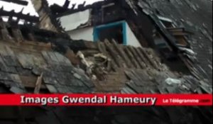 Saint-Brieuc (22). Incendie rue Quinquaine : les dégâts en images