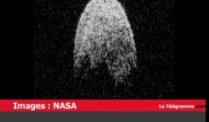 Espace : les images de l'astéroïde qui a frolé la Terre