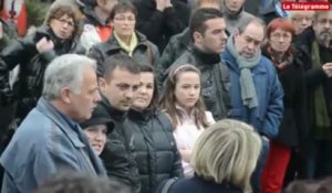 Lannion. 200 personnes en soutien d'une famille albanaise