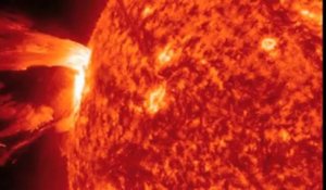 Astronomie. Une éruption solaire géante filmée par la Nasa
