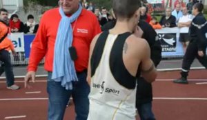 Marathon de Vannes. L'arrivée du vainqueur