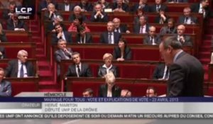 Mariage gay. Intervention de Hervé Mariton lors du vote à l'Assemblée Nationale