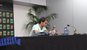 Paris-Bercy 2013 - Roger Federer : "Les critiques ne me touchent pas"
