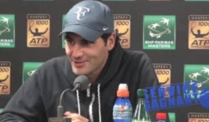 Paris-Bercy 2013 - Roger Federer : "Je me suis concentré sur mon tennis"