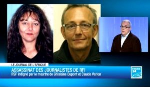 JOURNAL DE L’AFRIQUE - Hommage à Ghislaine Dupont et Claude Verlon, assassinés au Mali le 2 novembre 2013