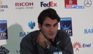 Masters de Londres / Gasquet a progressé pour Roger Federer - 06/11