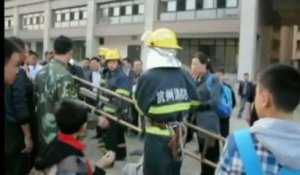 Un jeune Chinois sauvé d'une chute de 6 mètres dans les égouts
