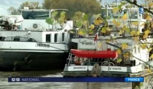 La Seine en crue : inondations en Ile-de-France