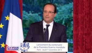 Centenaire de 14-18 : Hollande lance les commémorations