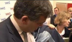 Arnaud Montebourg en visite au Salon du Made in France - 09/11