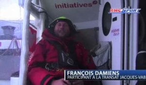 Voile / Transat Jacques Vabre / Quand François Damiens est mauvais joueur / 10-11