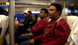 Typhon aux Philippines: retrouvailles entre un père et sa famille dans le chaos - 13/11