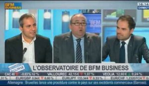 Baromètre Hitechpros/BFM Business, le marché des SSII: Bob Sammour et Emmanuel Lechypre dans Intégrale Bourse - 13/11