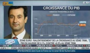 Les composantes du PIB français inquiètent: Gilles Moec, dans Intégrale Bourse - 14/11
