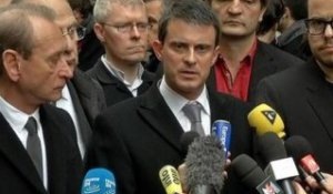 Tirs à "Libération": Manuel Valls parle d'une "scène de guerre" dans les locaux du quotidien - 18/11
