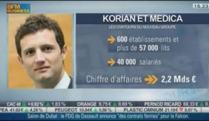 Fusion-absorption de Medica par Korian: Romain Freismuth, dans Intégrale Bourse - 18/11
