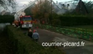 Incendie d'un pavillon à Beauvais