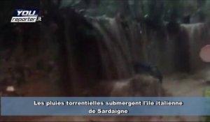 La Sardaigne sous les eaux: au moins 16 morts