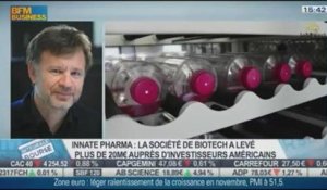 Innate Pharma lève 20 millions d'euros auprès d'investisseurs US: Hervé Brailly, dans Intégrale Bourse - 21/11