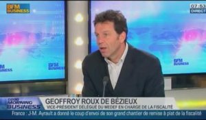 Réforme: "On veut une baisse de la pression fiscale", Geoffroy Roux de Bézieux, dans GMB – 26/11