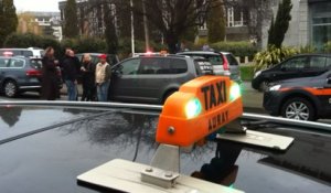 Manifestation des taxis