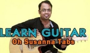 How To Play The Tune Oh Susanna - Guitar Lesson