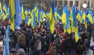 Accord d'association : la colère des pro-européens à Kiev