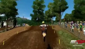 MXGP - The Official Motocross Videogame - Le moteur physique en action