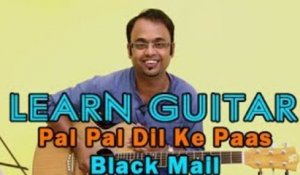 Pal Pal Dil Ke Paas - Guitar Lesson - Black Mail - Dharmendra, Raakhee, Shatrughan Sinha
