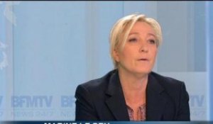 Marine Le Pen: "il n'y a pas d'utilité à changer la loi sur le travail du dimanche" - 02/12