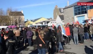 Saint-Brieuc. Rythmes scolaires : 220 manifestants dans les Côtes-d'Armor