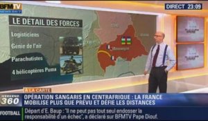 Harold à la carte: opération Sangaris en Centreafrique, la France mobilise plus que prévu - 08/12