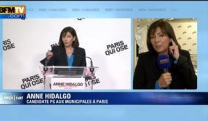 Hidalgo : "Mon programme projette ma vision de Paris sur six ans" - 8/12