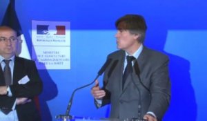 Stéphane Le Foll remet les prix de l'Excellence du Concours Général Agricole