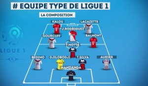 L'équipe type de la 18ème journée de Ligue 1 !