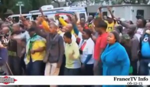 L'Afrique du Sud chante et danse «Madiba»