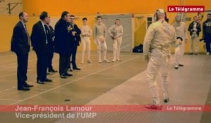 Saint-Brieuc. Cercle de l'Epée : les conseils de l'ancien Champion olympique Jean-François Lamour