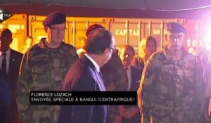 Hollande a Bangui : ce qu'il s'est vraiment passé