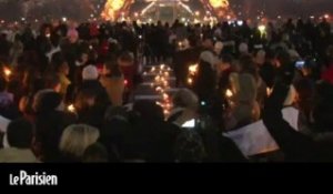 Au Trocadéro, 1000 bougies pour un dernier adieu à Mandela