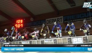 Finale Cadet Garçons 18ème BMX Indoor de St-Etienne 2013