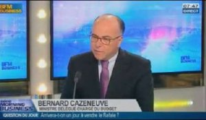 Économie en dépenses: Le budget 2014 est diminué, Bernard Cazeneuve, dans GMB - 20/12