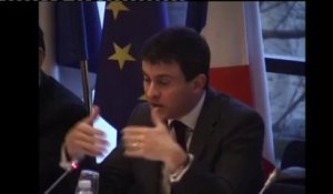 Audition de M. Manuel Valls, ministre de l'intérieur - Mardi 17 Décembre 2013
