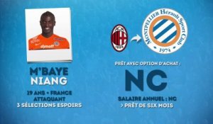 Officiel : M'Baye Niang prêté à Montpellier !