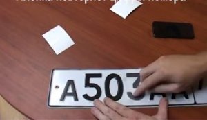 How to modify your license plate not to be catch by cops flash...