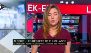 Hollande "exprime ses regrets" après sa blague sur l'Algérie