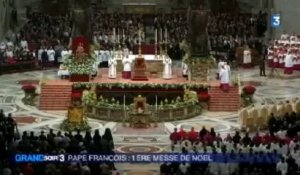 Pape François : première messe de Noël