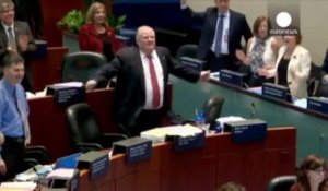 Toronto : Rob Ford officiellement candidat à sa succession