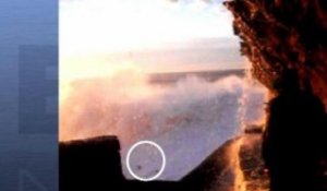 Un amateur a filmé la vague qui a emporté une femme à Biarritz - 06/01