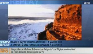 BFMTV Replay: Biarritz: une vague a emporté une femme - 06/01