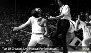 Top 10 Greatest Live Musical Performances